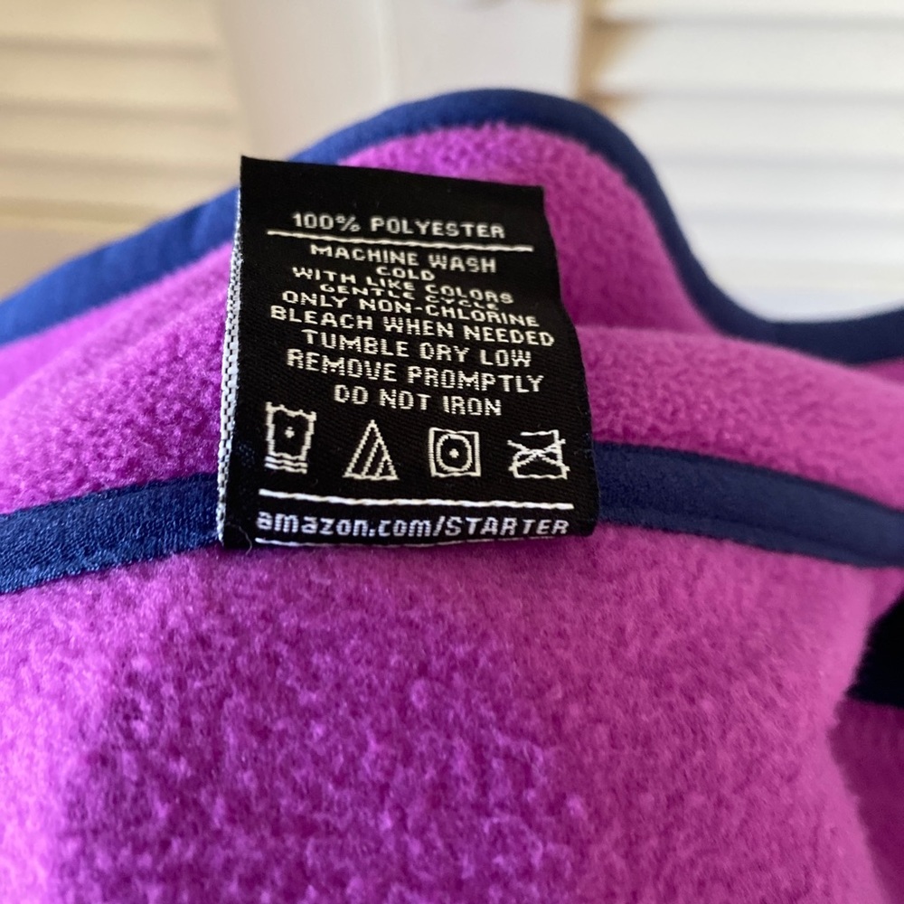 Ladies Polyester Fleece Jacket by Starter XS - Picture 5 of 7